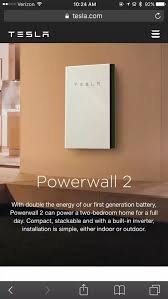 Tesla powerwall 3 specifications and features tesla powerwall 2 specs 14kwh battery (13.5kwh 'usable capacity') 1150mm long, 755mm wide, 155mm diameter. Does The Tesla Powerwall 2 Include A 3 Phase Inverter Quora
