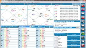 horosoft astrology software pro 5 0 nadi worksheet with color events used by mr umang taneja