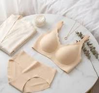 2PCS Jelly Soft Seamless Wireless Bra - Deep V Push Up ...