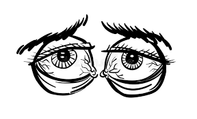 Thank you how to draw manga eyes how a real eye works in order to draw manga eyes, it is important that we first understand the structure of real eyes. Cartoon Tired Eyes Stock Illustrations 1 880 Cartoon Tired Eyes Stock Illustrations Vectors Clipart Dreamstime