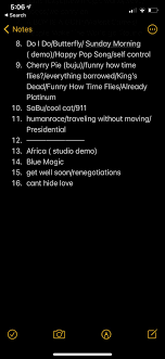 Tyler S Instagram Post Captions Not Song Titles But Inspirations R Tylerthecreator