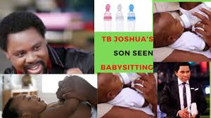 He placed our children on scholarship and took care of them. mama ezekiel's said the late tb joshua has been supportive since the demise of her husband. Tb Joshua S Son Seen Babysitting Wisemandanielministry Youtube