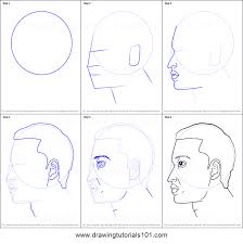 You can do this.drawing heads has never been so easy. Images Of Face Drawing Step By Step Side