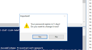 Password Change Notification When An Ad User Password Is About To Expire Windows Os Hub
