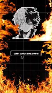 Todoroki Wallpaper Dont Touch My Phone Anime Wallpaper Hd Find the best wallpaper dont touch my phone on getwallpapers. todoroki wallpaper dont touch my phone