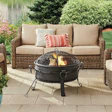 Gartio outdoor fire pit, 32'' square metal firepit table,wood burning stove bbq table, ice pit, heater, waterproof cover, suitable for backyard garden camping party. Better Homes Gardens 30 Fire Pit Table Convertible Combo Antique Bronze For Sale Online Ebay