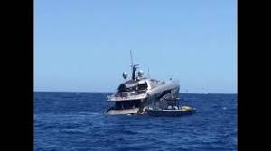 superyacht sinking