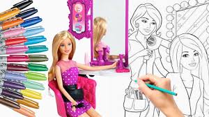 Mewarnai putri duyung pour android telechargez l apk. Mewarnai Barbie Putri Duyung Coloring Barbie Girl Doll Hair Salon Youtube
