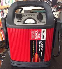 Learn how to jump start a harley sportster and a harley softail with tips on how to use a jumper box or a car to get your motorcycle running. Amazon Com Vector Vec012c Jump Start System With Compressor Discontinued By Manufacturer Home Audio Theater