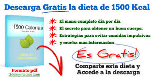 Check spelling or type a new query. Gratis Dieta De 1500 Calorias Indicaciones Trucos Y Menu Completo