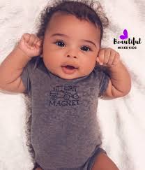 Black American And Korean Baby Pin On Baby