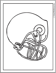 College football helmet coloring pages archives in football helmet. 33 Football Coloring Pages Customize And Print Ad Free Pdf