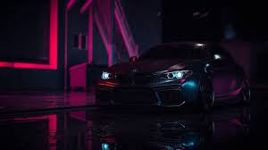 Car Vehicle Bmw Dark Digital Art 1080p Wallpaper Hdwallpaper Desktop In 2021 Black Car Wallpaper Bmw Wallpapers Bmw M2