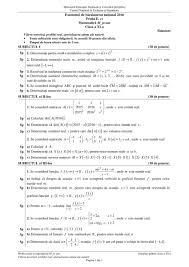 Maybe you would like to learn more about one of these? Simulare Bac 2018 MatematicÄƒ Subiecte Bareme Din Anii Anteriori È™tiinÈ›e Ale Naturii M2 Clasa A 11 A Jitaruionelblog Pregatire Bac Si Evaluarea Nationala 2021 La Matematica Si Alte Materii Materiale Lectii Formule