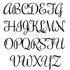Stencil Letters To Print Free Printable Alphabet Letter Number Stencils Free Printable Letter Stencils Letter Stencils Printables Printable Alphabet Letters