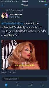 BITCH, LEGEND ICON, AND STAR CHAKA KHAN USING A VALENTINA GIF, I COULD NOT  BELIEVE IT! : r/rupaulsdragrace