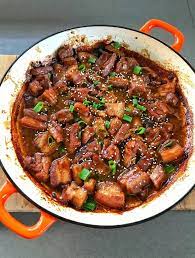 Easy Baked One Pot Chinese 5 Spice Pork Belly Vj Cooks Recipe Pork Belly Pork Casserole Pork Belly Recipes