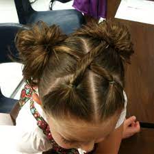 Pin By Brittiany Tillett On Kids Little Girl Hairstyles Baby Hairstyles Girl Hairstyles