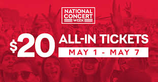 Elevate your live music experience with the live nation app. Live Nation Celebrates National Concert Week By Making Over 2 Million Tickets Available To The Hottest Summer Shows For Only 20 Live Nation Entertainment