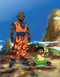 The hindi dub of dragon ball z is a redub of all original funimation episodes and movies consisting of the same scripts and names. Dragon Ball Z Portraitcartoon Yourself Like Gokubaby Etsy