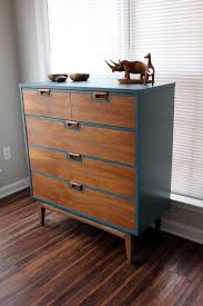 Mid Century Dresser Blue On Hold Retro Furniture Furniture Makeover Furniture Diy