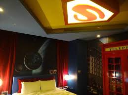Cute and adorable design the best option is light sleeper. Superman Room Picture Of Sato Castle Motel Zhongshan District Tripadvisor