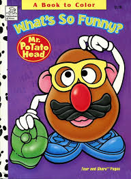 400 pages of coloring fun! Coloring Book What S So Funny Mr Potato Head Dalmation Press Google Arts Culture