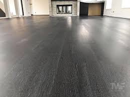 Lester says that a flat (or matte) finish tends to be the best selection for drywall walls and ceilings. Thinking Of Staining Your Hardwood Floors A Dark Color