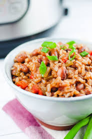 When timer beeps, turn pressure cooker off and use a natural pressure release for 10 minutes. Instant Pot Vegan Red Beans And Rice Cozy Peach Kitchen