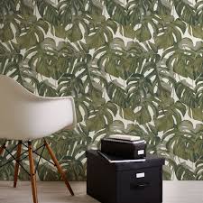 Papier peint intissé nouka coloris gris perle. Papier Peint Vert De Gris A Prix Mini