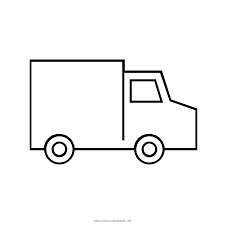 Powerful coloring trucks for you boys. Delivery Truck Coloring Page Ultra Coloring Pages