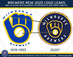 The 1944 and 1952 brewers were recognized as being among the 100 greatest minor league teams of all time. Leaked New Milwaukee Brewers Ball In Glove Logo For 2020 Sportslogos Net News