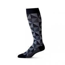 Top And Derby Going Bare Black Compression Socks Graduated Compression Sock Compression Socks Mens