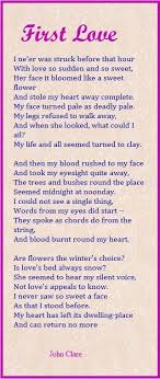 First Love By John Clare Poetry Quotes Poems Quotes About Everything