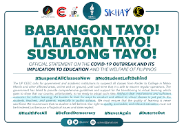 Conviction of a serious traffic violation or multiple traffic violations can result in the suspension or revocation of your driver license or if your license or driving privilege is suspended or revoked, dmv will send a notice (called an order) to the address we have on file. Students Urge Termination Of Current Semester Suspension Of Online Classes Philstar Com Eduplace Online