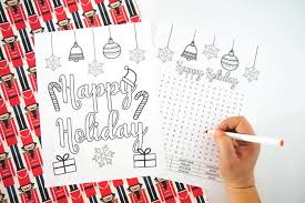 Children love to know how and why things wor. Free Printable Happy Holiday Coloring Pages Made With Happy