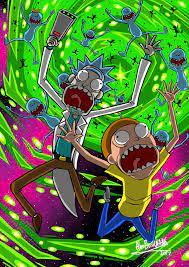 Watch rick and morty on @adultswim and @hbomax linktr.ee/rickandmorty. Wallpaper Trippy Stoner Rick And Morty Drawings Novocom Top