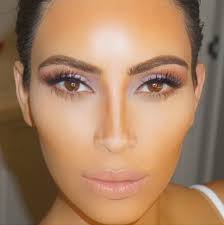 You can shorten the look of your nose with a little contour powder. Kim Kardashian S Contouring Tricks Popsugar Beauty
