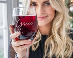 Lenox Swirled Crystal Stem Madison Wine Glasses With Platinum Band