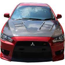 2010 mitsubishi pajero sport gs (a) 4x4 turbodiesel 1 owner. Mitsubishi Lancer Evo X Evo 10 Carbon Fiber Bonnet Hood Shopee Malaysia