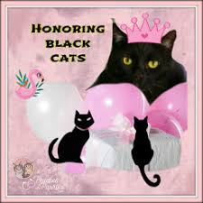 August 17 is black cat appreciation day! Peaches And Paprika Black Cat Appreciation Day