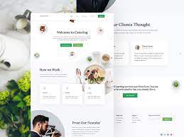 Catering Homepage Design Homepage Design Website Design Inspiration Web Design Tutorials