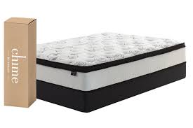 12 Inch Hybrid Queen Mattress In A Box Ashley Furniture Homestore In 2020 Box Bed Twin Mattress Mattress