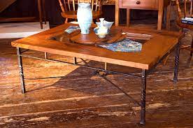 Ships free orders over $39. Mesquite And Wrought Iron Coffee Table Mesquite Coffee Table With Glass Insert