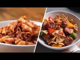 6 Unforgettable Red Sauce Pasta Recipes Tasty Youtube Pasta Recipes Red Sauce Pasta Recipe Red Sauce Pasta