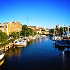 Root River Downtown Racine From State Street Racine Wi By Michael Burmesch On Capture Wisconsin Wisconsin Photo Ph Racine Wisconsin Places To See Racine