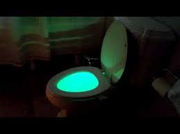 Led Light Bowl Toilet Light Review Youtube