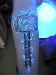Need This Uv Ink Tattoos Thor Hammer Tattoo Hammer Tattoo