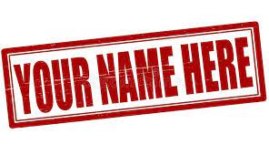 All names clip art are png format and transparent background. Your Name Here Stock Illustrations 288 Your Name Here Stock Illustrations Vectors Clipart Dreamstime