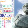 You can sort the descriptive words by uniqueness or commonness using the button above. 1